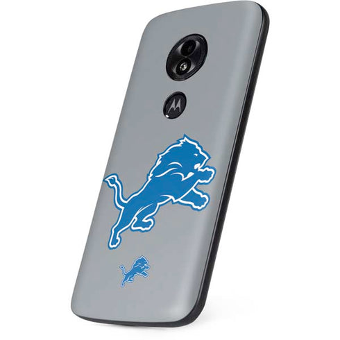 NFL Detroit Lions Large Logo Moto E5 Play Skin